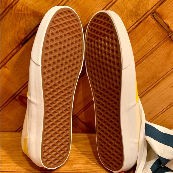 Vans Custom ERA Sneakers Brand New with Tags Unisex Yellow - Picture 5 of 13